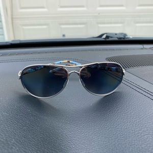 Blue Oakley Sunglasses